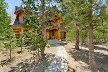 Log Cabin Style Home