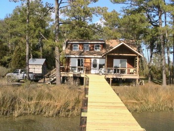 Real Log Cabin…