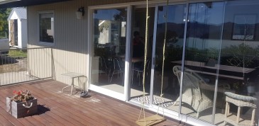 The Large Fenced Deck House