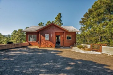 A playful cabin…