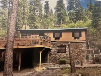 Hillside cabin…
