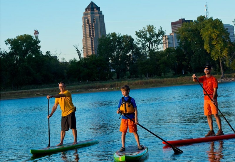 Stand Up On A Paddleboard