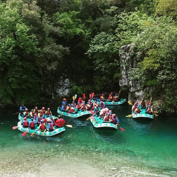 River rafting at Voidomatis River !!