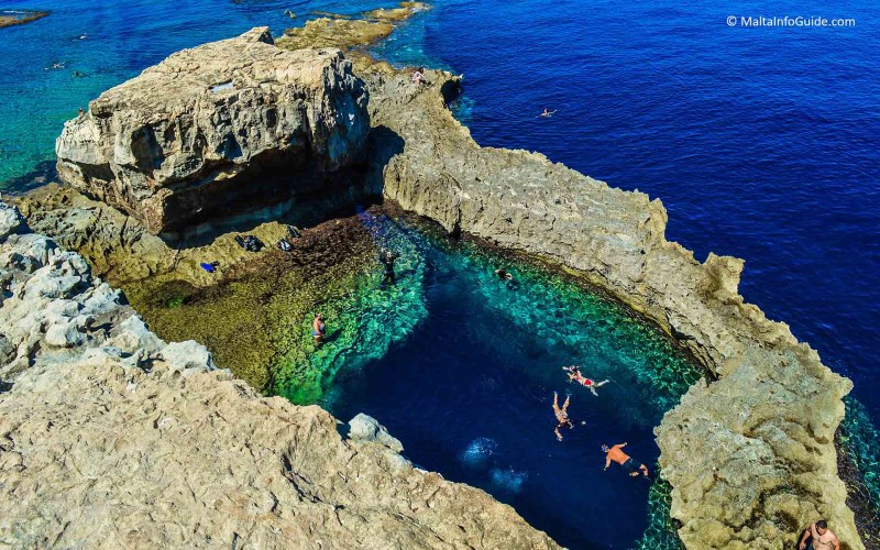 Swimming and Diving at Dwerja Bay