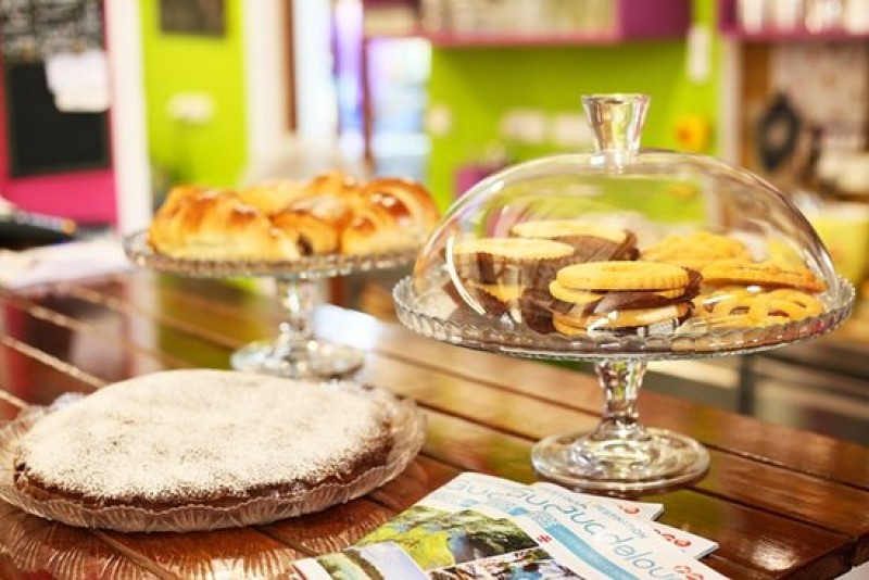 Gelato & Cappuccino Maitre Glacier Italien