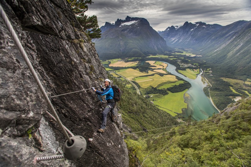 Romsdalsstigen Via Ferrata - Westwall