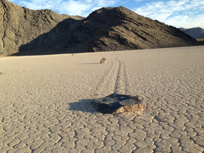 Rocks Move, The Death Valley Racetrack