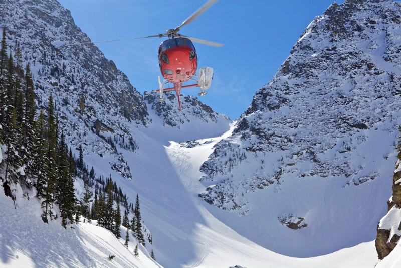 Go Heli-skiing Amongst the Glaciers