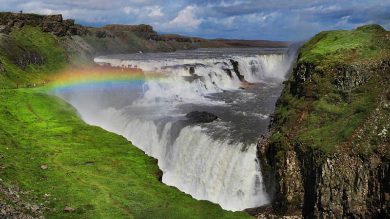 Gullfoss Falls